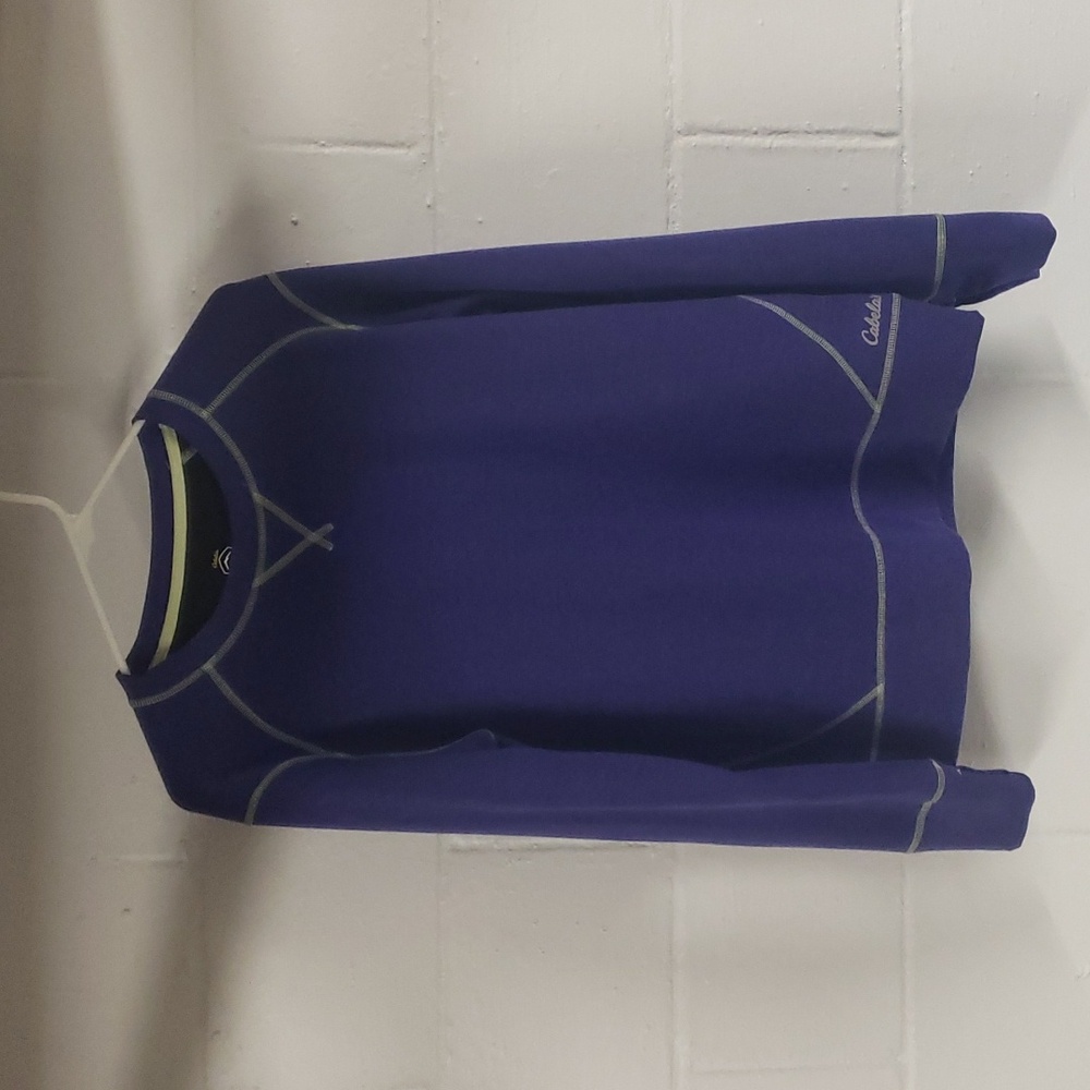 Cabela's Women's Purple Large Sweat Shirt
